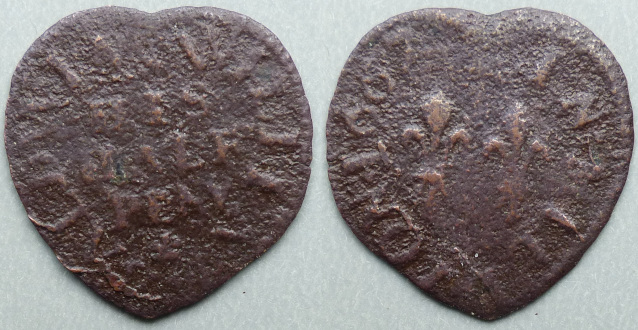 Milton-next-Gravesend, William Baldwin 1667 halfpenny Milton-next-Gravesend, William Baldwin 1667 halfpenny